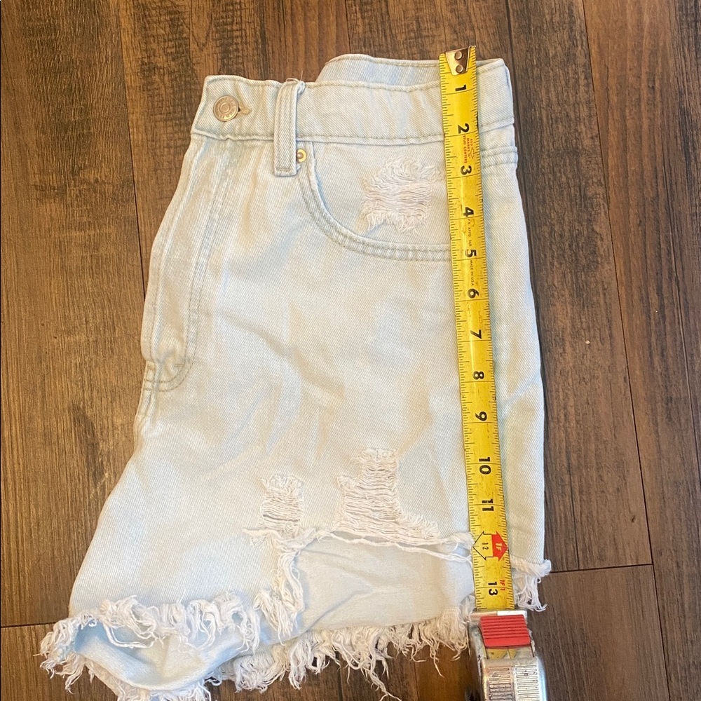Wild Fable Light Blue Denim Shorts - Picture 6 of 9